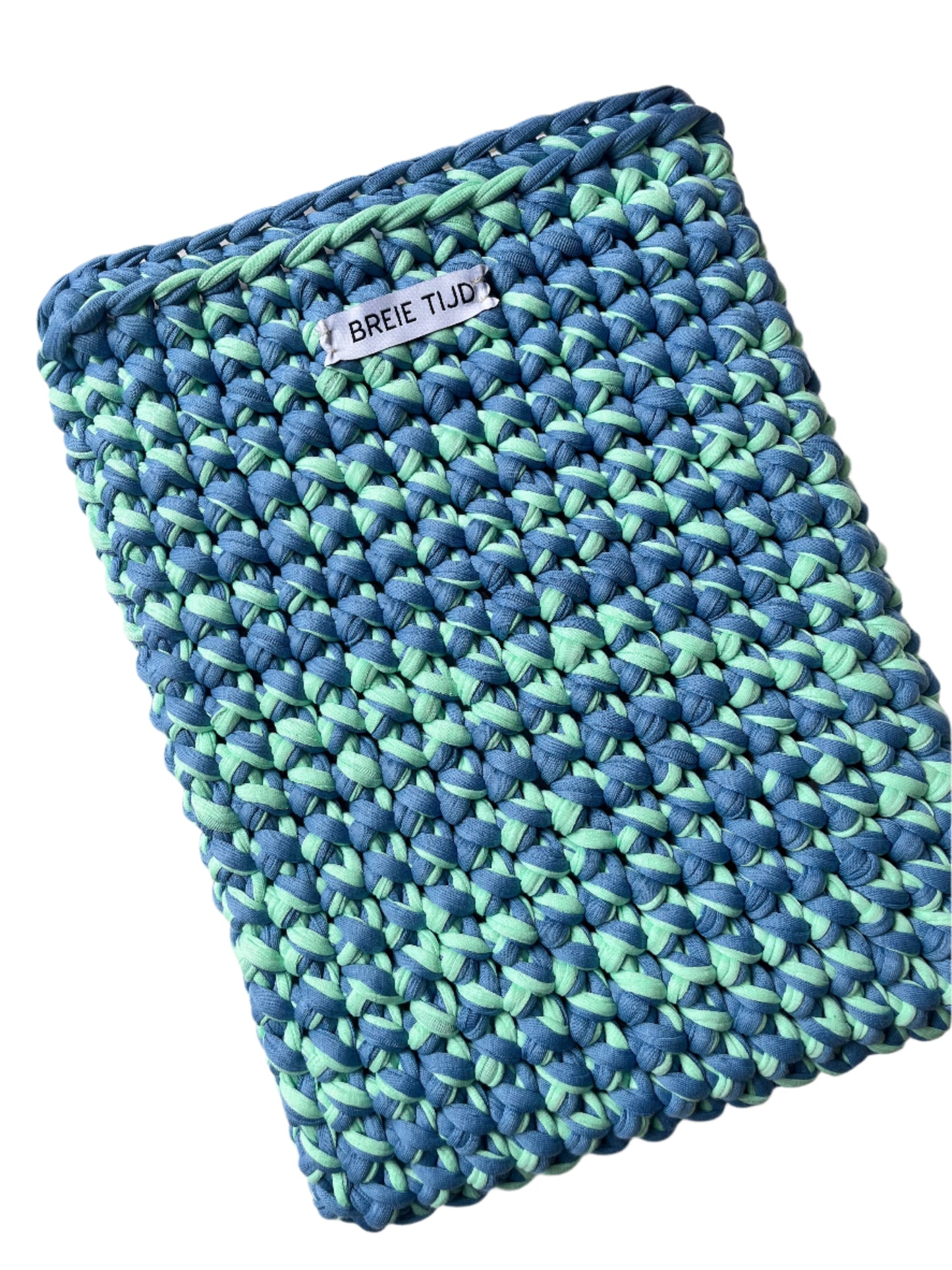 LAPTOP SLEEVE - Blue & Mint