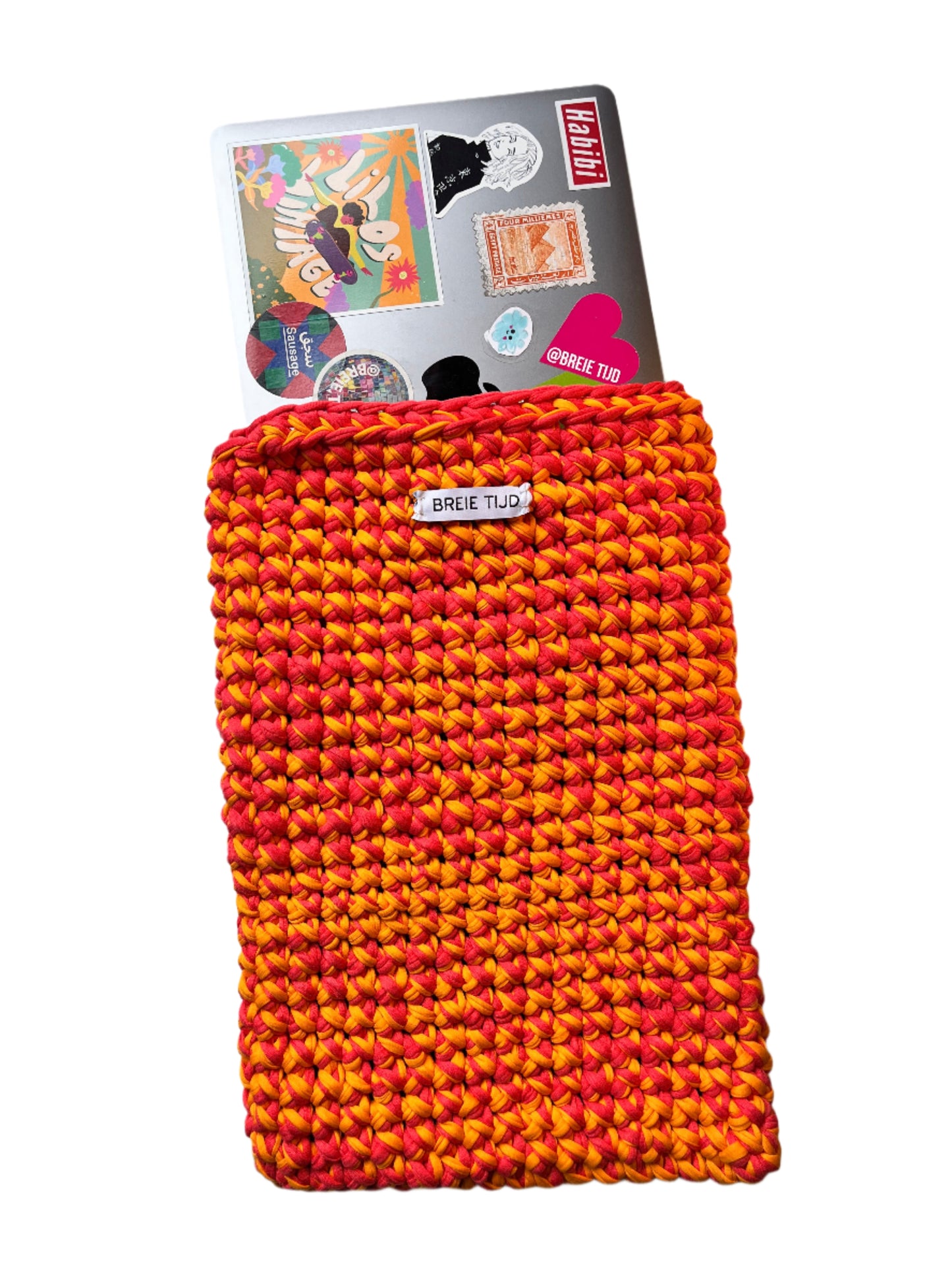 LAPTOP SLEEVE - Orange & Yellow