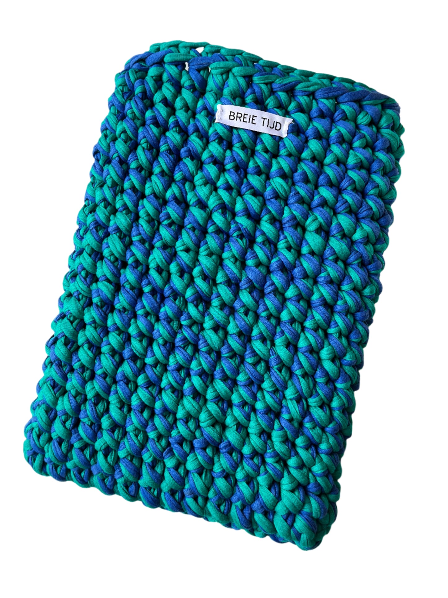 LAPTOP SLEEVE - Green & Blue