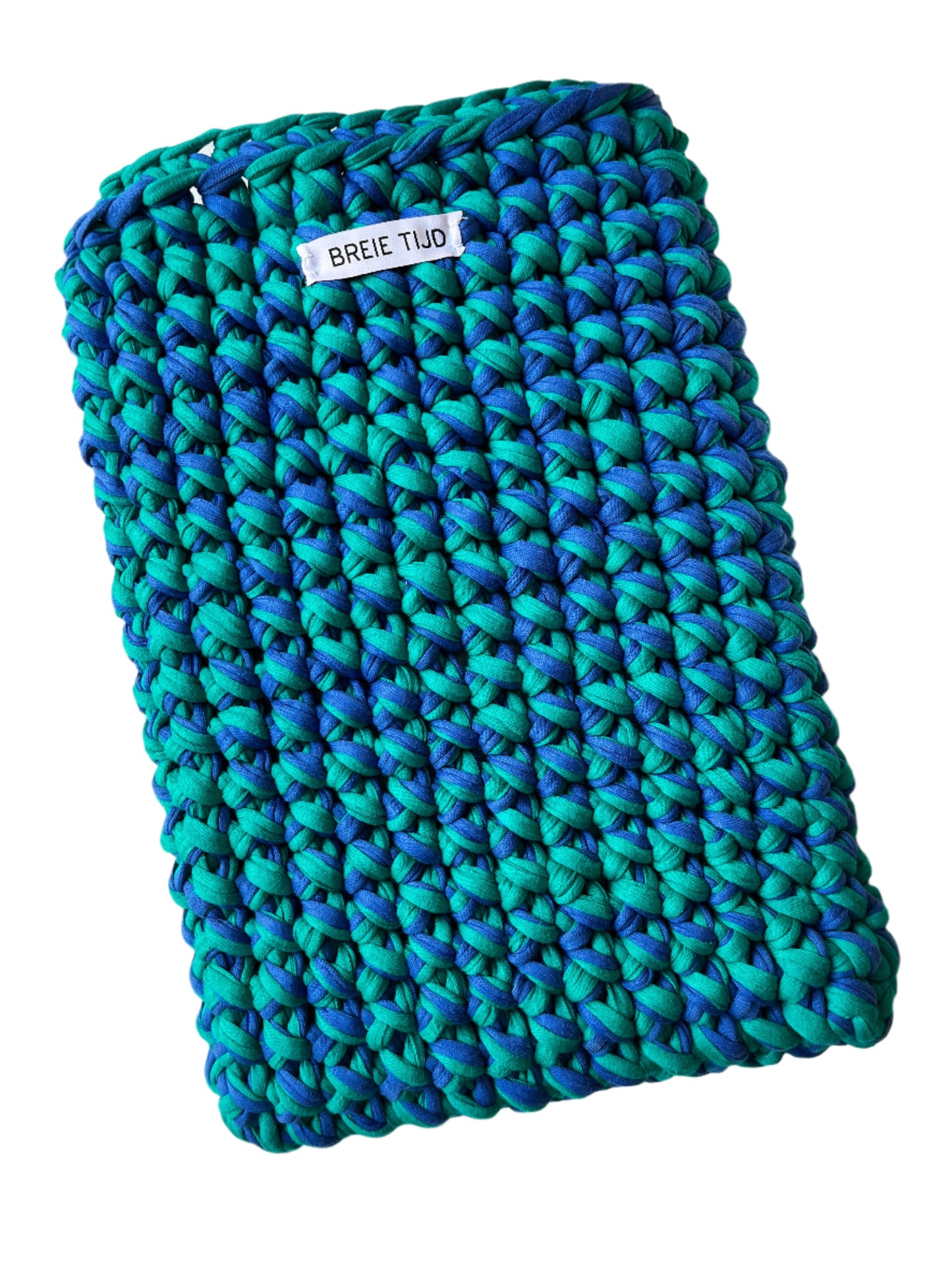 LAPTOP SLEEVE - Green & Blue