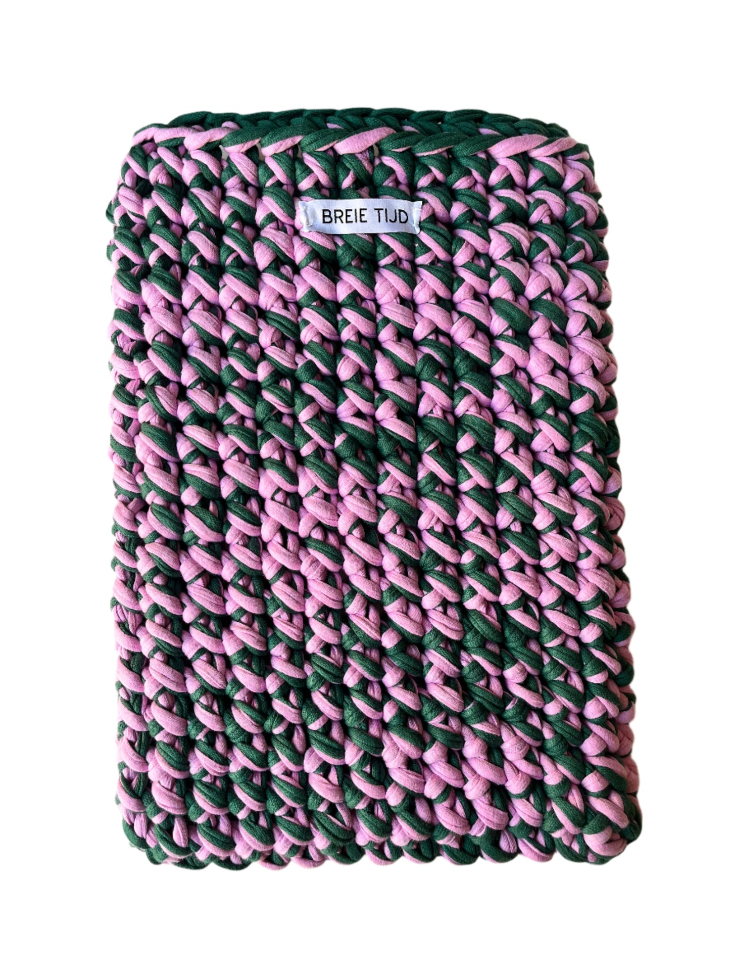LAPTOP SLEEVE - Pink & Dark Green