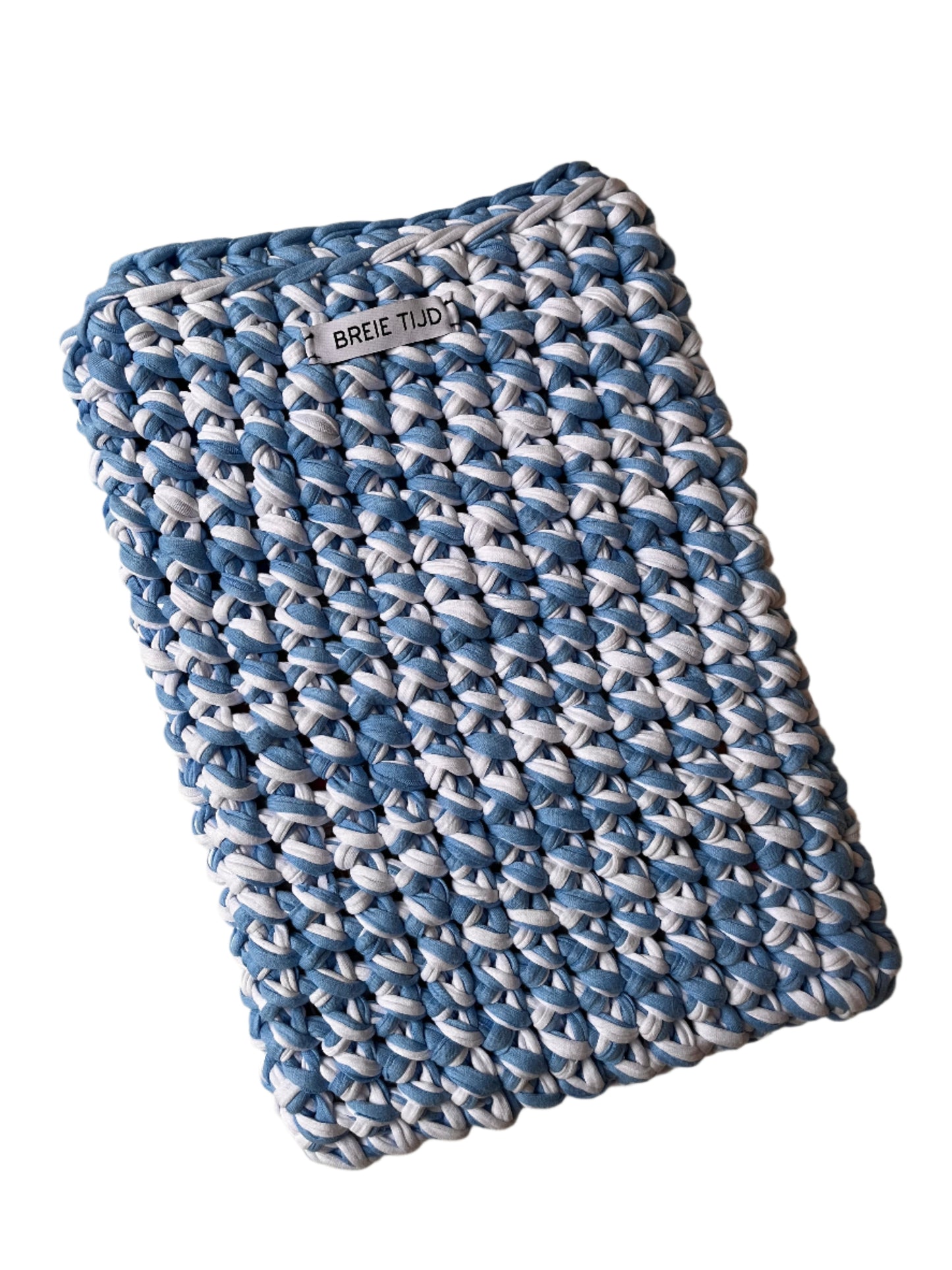 LAPTOP SLEEVE - Blue & White