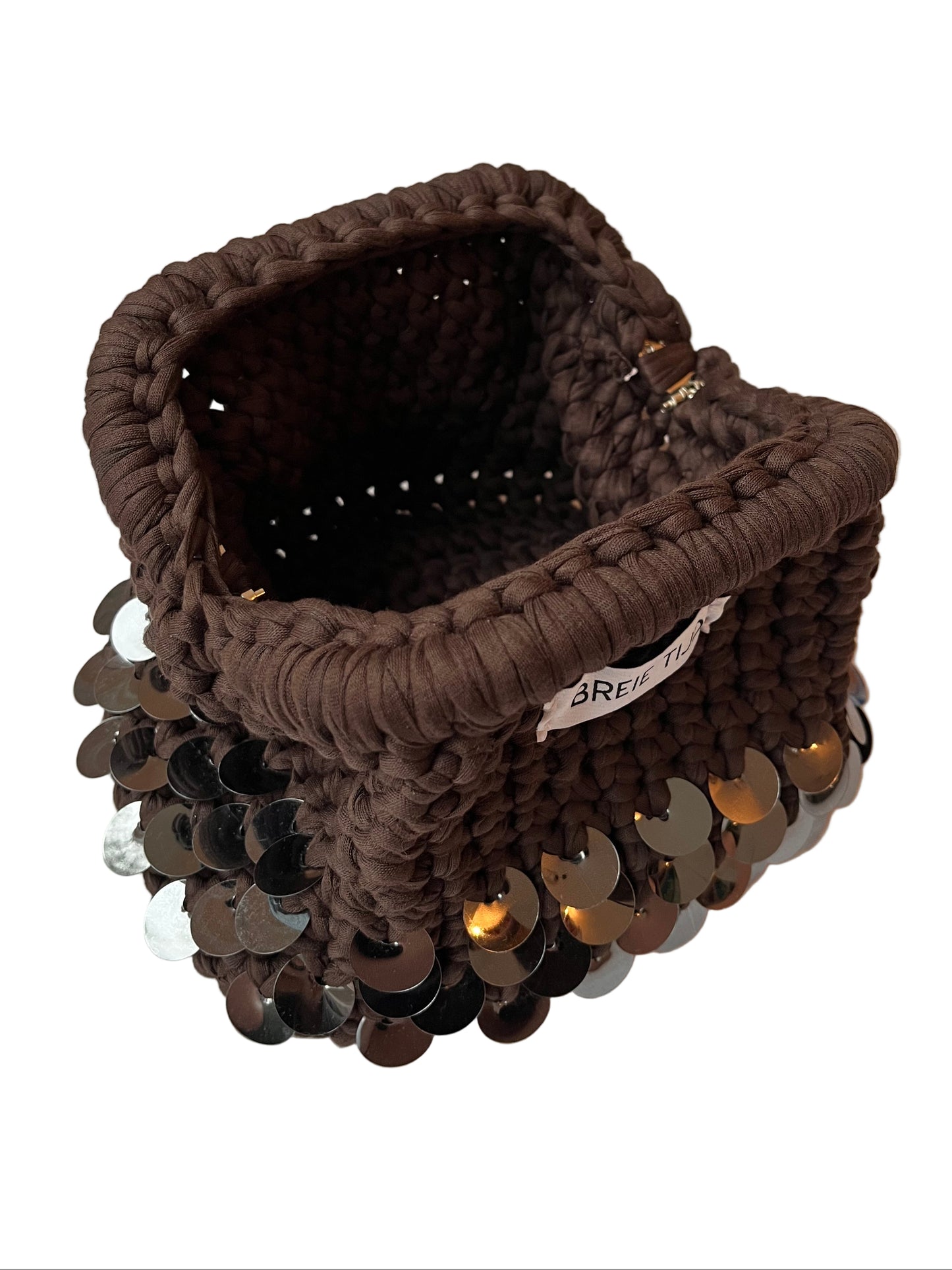 POCKET MINI - Brown & Glitter