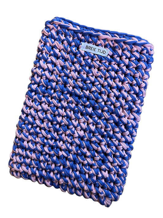 LAPTOP SLEEVE - Dark blue & Pink