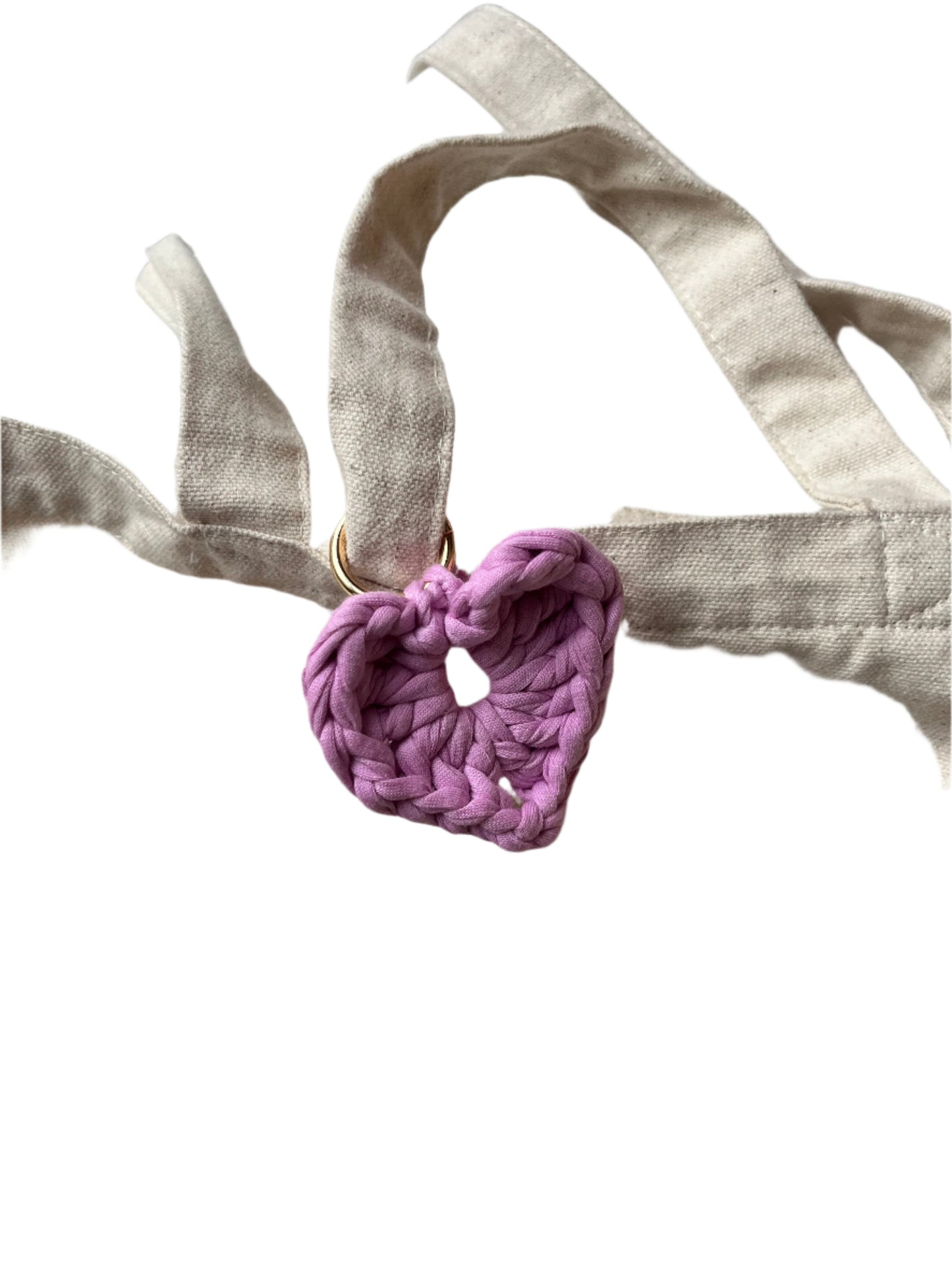 KEYCHAIN HEART - Pink