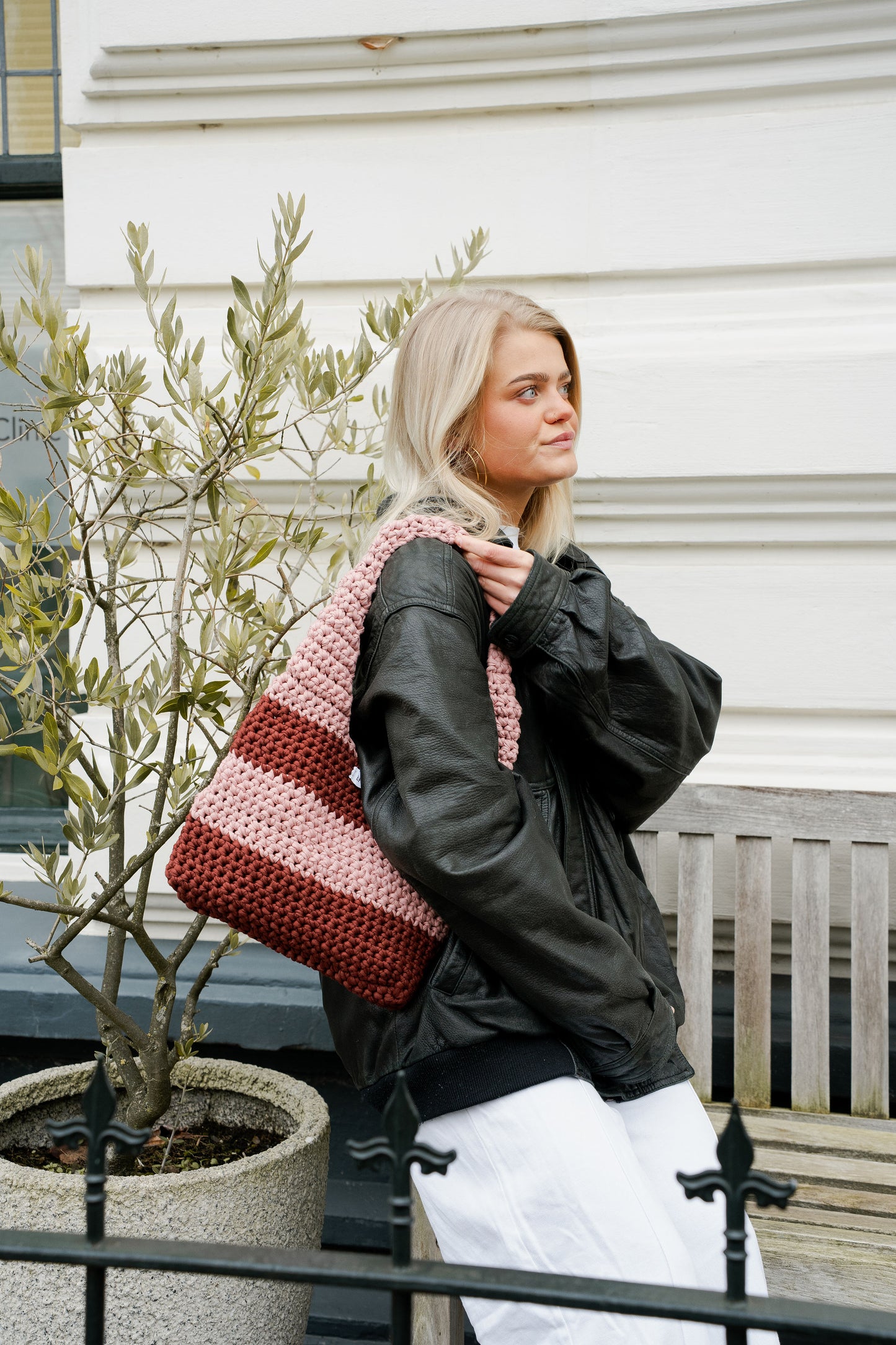 SAHAR BAG - Striped