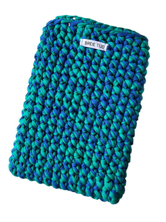 LAPTOP SLEEVE - Green & Blue