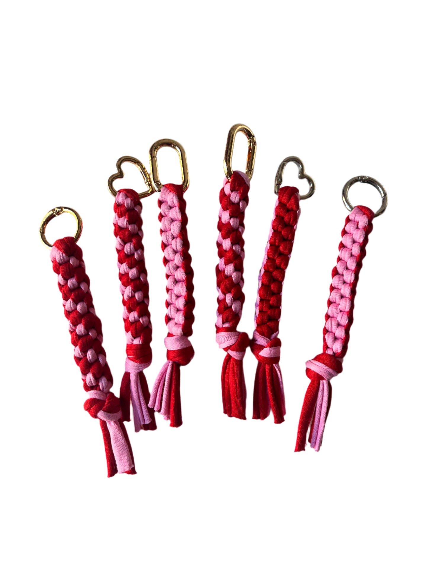 KEYCHAIN - Red & Pink