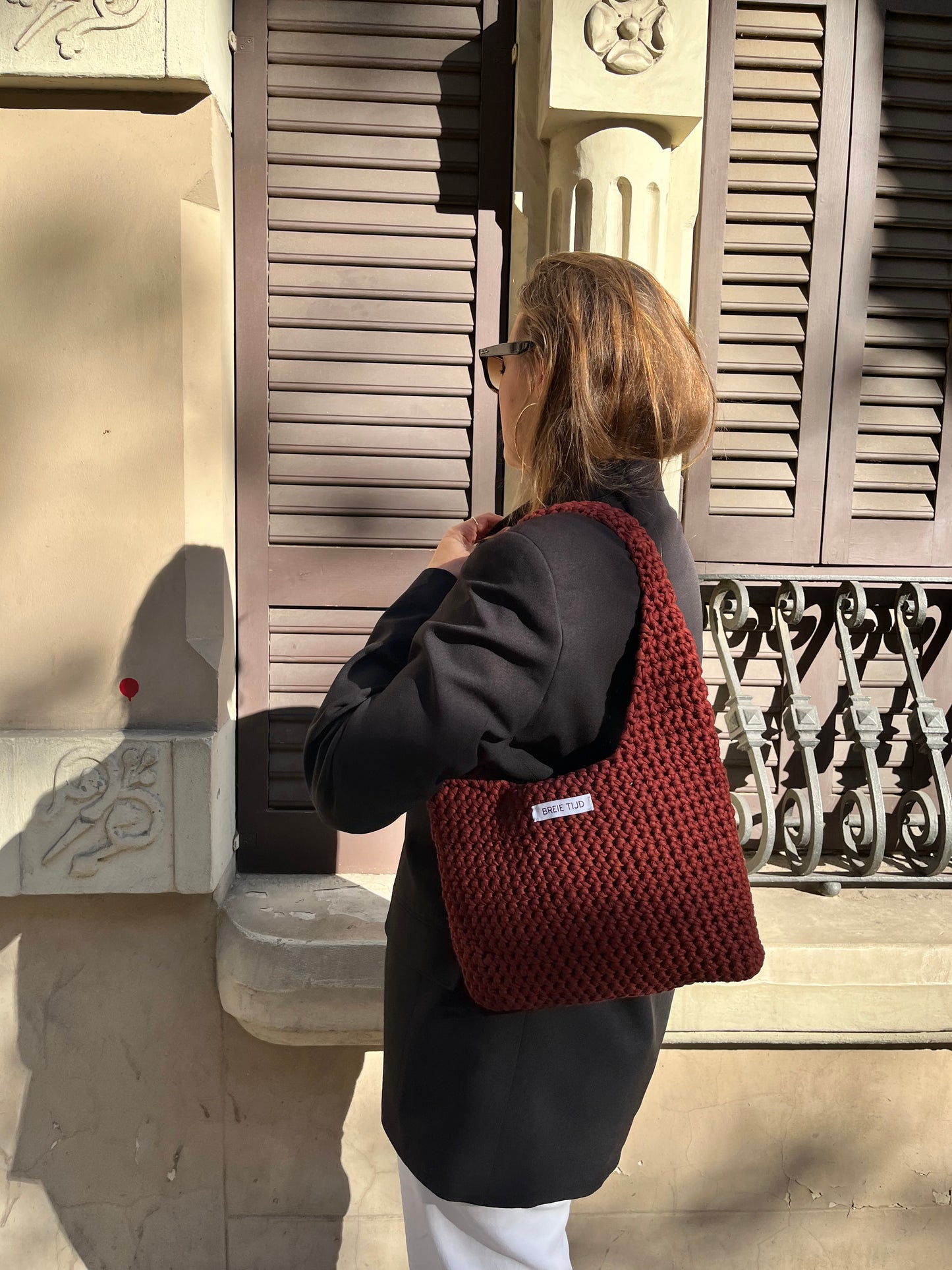 SAHAR BAG - Brick Red
