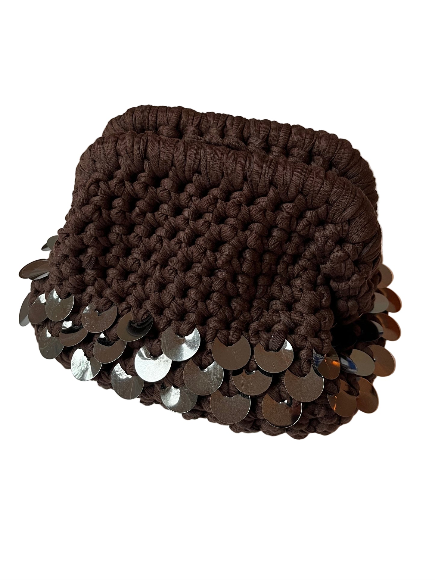 POCKET MINI - Brown & Glitter