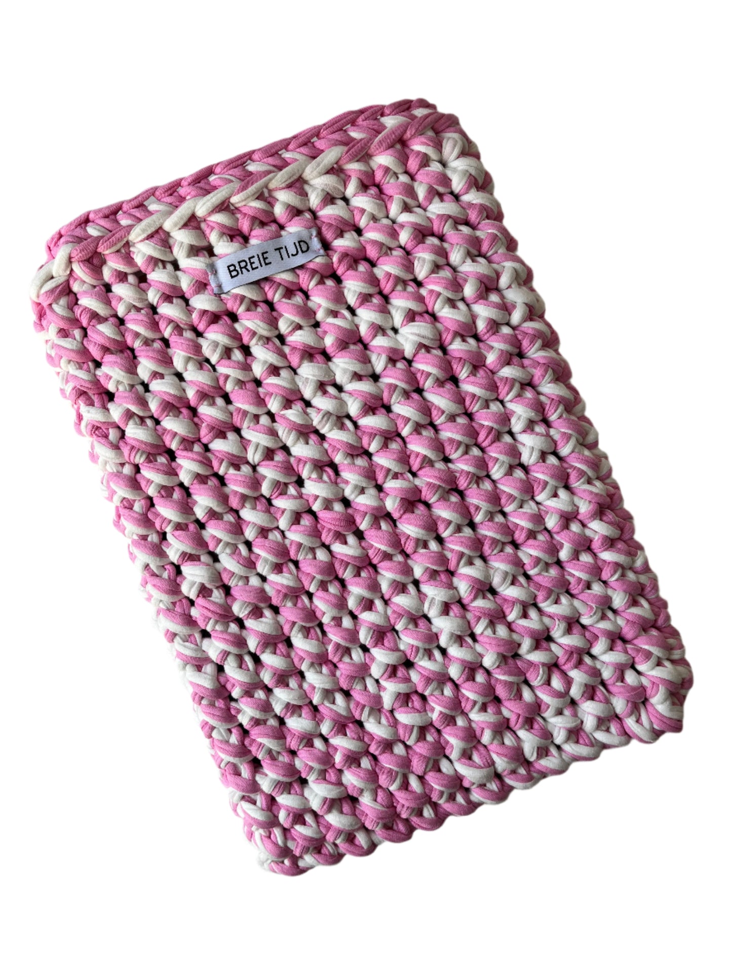 LAPTOP SLEEVE - Pink & White