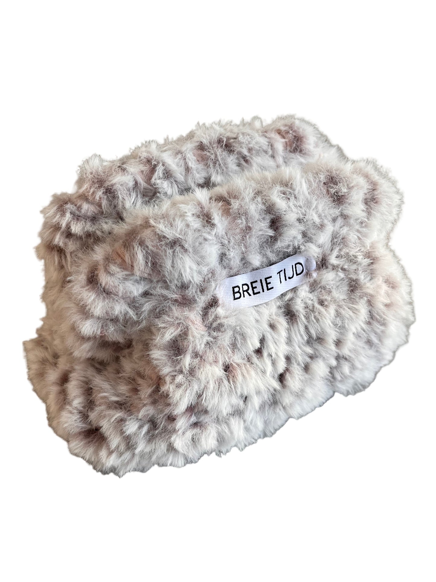 POCKET MINI - FLUFFY Grey & White