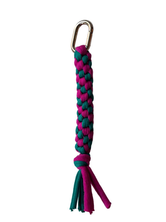KEYCHAIN - Pink & Green