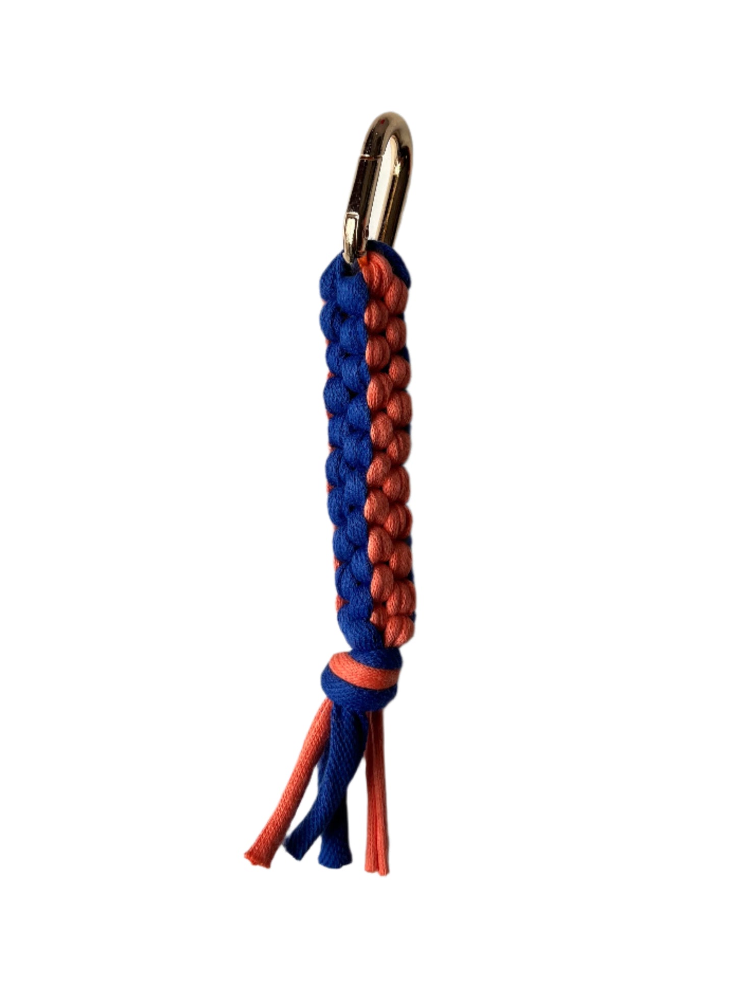 KEYCHAIN - Orange & Royal Blue