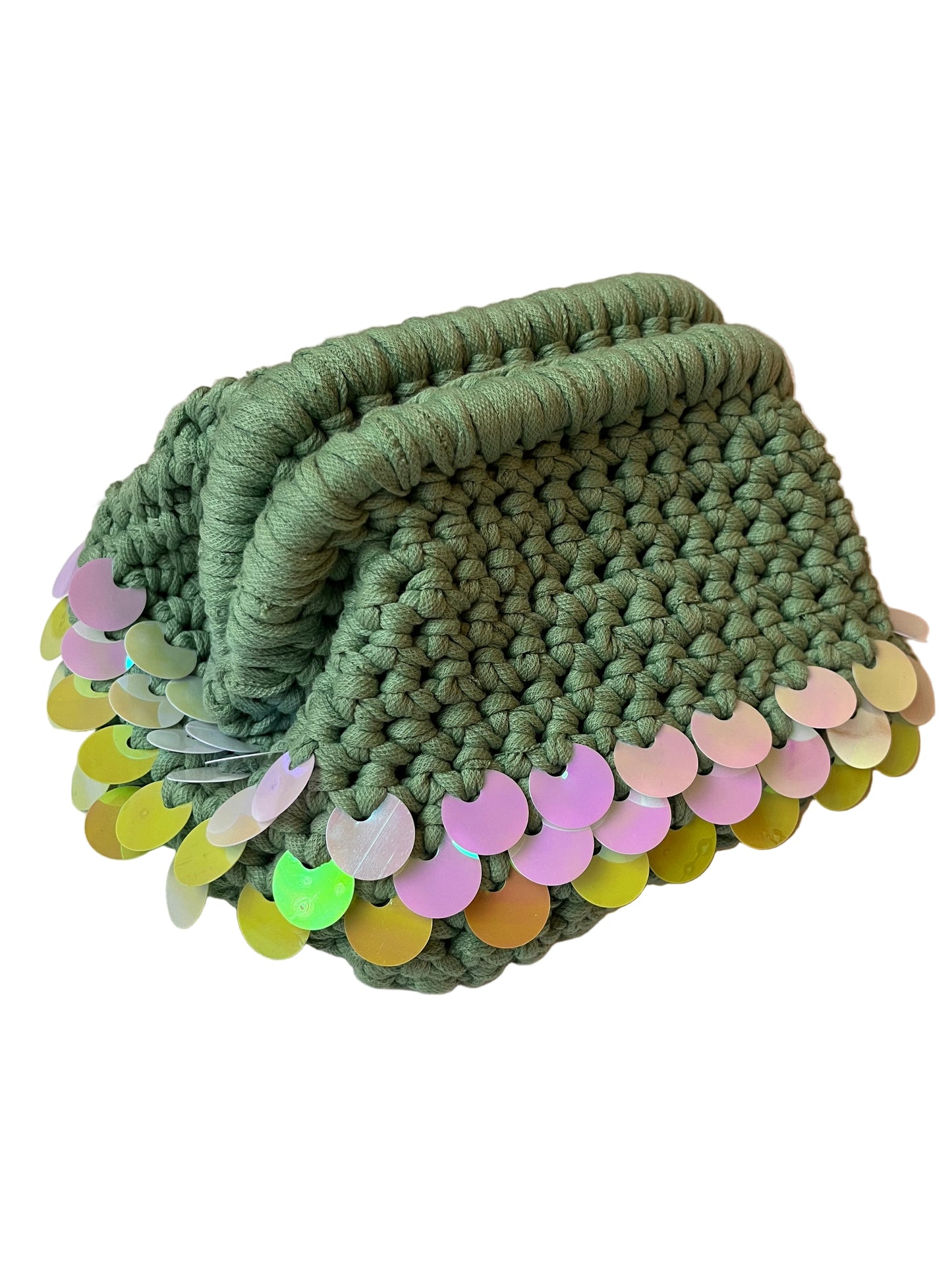 POCKET MINI - Green & Glitter