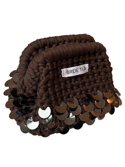 POCKET MINI - Brown & Glitter